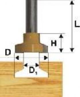 Фреза Энкор 10517 пазовая конструкционная Т-обр.