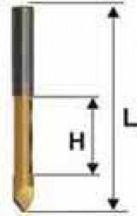 Фреза Энкор 10532 кромочная прямая