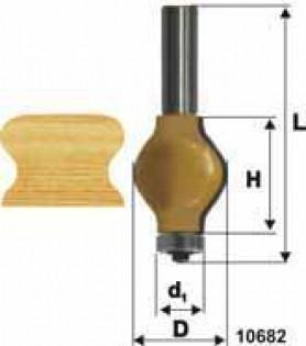 Фреза Энкор 10682 кромочная фигурная
