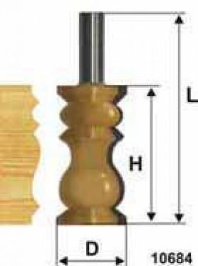Фреза Энкор 10684 кромочная фигурная