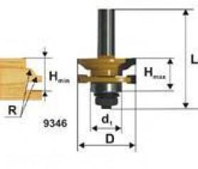 Фреза Энкор 9346 комбинированная рамочная
