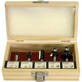 Набор фрез Калибр 0502 (8мм, 5шт)