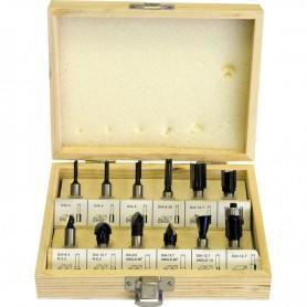 Набор фрез Калибр 1203 (8мм, 12шт)