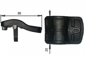 Клавиша выключателя (№290-1)