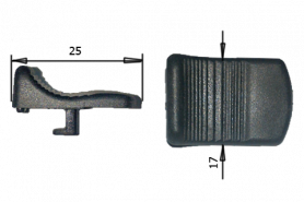 Клавиша выключателя (№290-4)