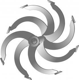 Фреза для мотоблока  «Целина»   7-зубов.