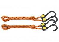 Резинки багажные 1,0м 2шт обрезинен.крюки STELS