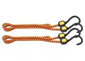 Резинки багажные 1,0м 2шт обрезинен.крюки STELS