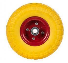 Колесо для тачки садовой  W10-350/4PU(20) полиуретановое