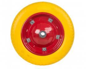 Колесо для тачки садовой W13-325/300*8PU(20) полиуретановое