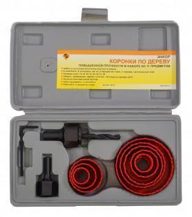 Набор пил кольцевых Энкор 11-предмета д 19-64мм