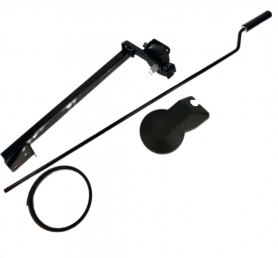 Рычаг регулировки поворота желоба в сборе BR-1172ELW