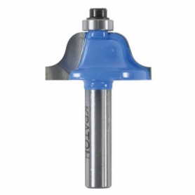 Фреза Кратон кромочная калевочная с подшипником  Ø47,9х23,5 мм R8,7 мм, хв. 8 мм