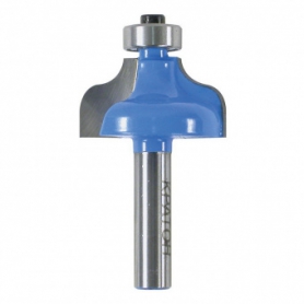 Фреза Кратон кромочная калевочная с подшипником  Ø32,0х17,3 мм R5,7 мм, хв. 8 мм