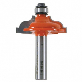 Фреза Кратон кромочная калевочная с подшипником  PROF Ø41,3х19,0 мм R4,8/6,3 мм, хв.8 мм