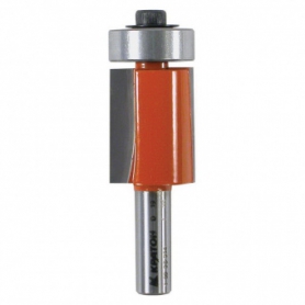 Фреза Кратон кромочная прямая с подшипником  PROFESSIONAL Ø12,7х25,0 мм, хв.8 мм