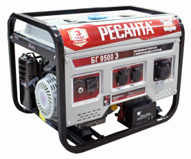 Бензиновый генератор РЕСАНТА  БГ-9500Э