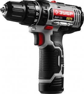 Дрель аккумуляторная ЗУБР ДШЛ-121