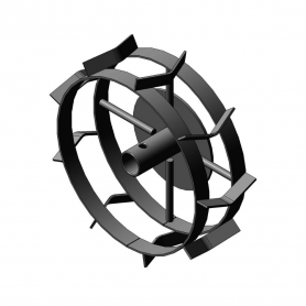 Грунтозацеп вал 30 мм. 310/95 мм. длина втулки 85 мм. 2 обода