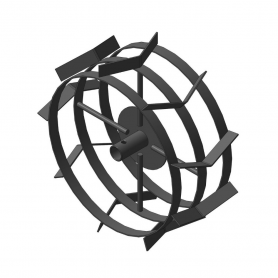 Грунтозацеп вал 30 мм. 445/180 мм. втулка 85 мм. 3 обода НЦ