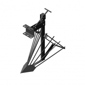 Картофелекопалка ЭКО, стойка труба 20*40 мм. Высота-500мм. шир-430 мм. со сцепкой