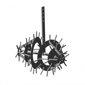 Пропольник — рыхлитель однорядный «Еж» без сцепки