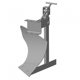 Плуг средний ЭКО, стойка труба 20*40 выс-400 мм. ширина захвата 200 мм. со сцепкой