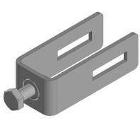 Кронштейн для крепления пропольника, окучника, плуга к траверсе