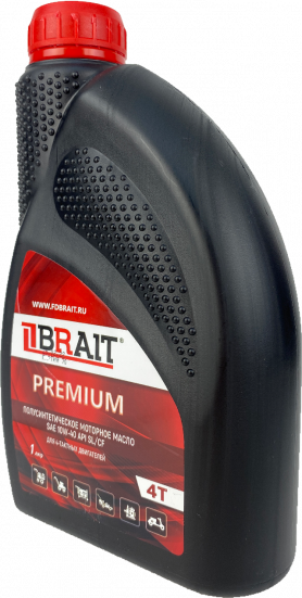 Масло BRAIT  PREMIUM  4-T SAE 10W-40 API SF/CC минеральное 1 л