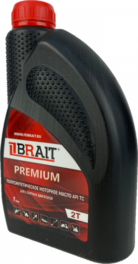 Масло BRAIT  PREMIUM  2-Т API TС полусинтетическое 1 л