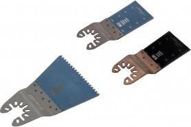 Набор насадок на МФИ по дереву и металлу, 3шт.  Denzel