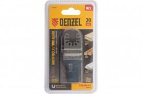 Режущая пазовая прямая, HСS, по дереву, 20 х 1,4мм, мелкий зуб Denzel