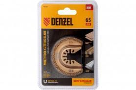 Режущая полукруг., HМ, по плитке и дереву,  65мм/Denzel