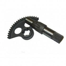 Вал кистартера ИЖ сборе С СЕКТОРОМ,