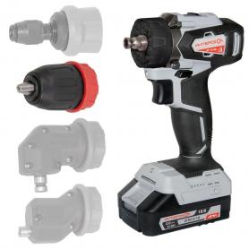 Дрель аккумуляторная Интерскол  ДА-13/18ВК 45 АПИ Комби