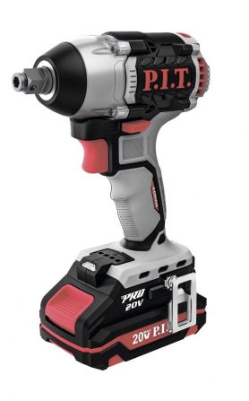 Гайковерт аккумуляторный ударный PIT PIW20H-300B/1