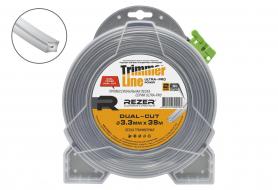 Леска Rezer DUAL-CUT 3,3мм-39м.